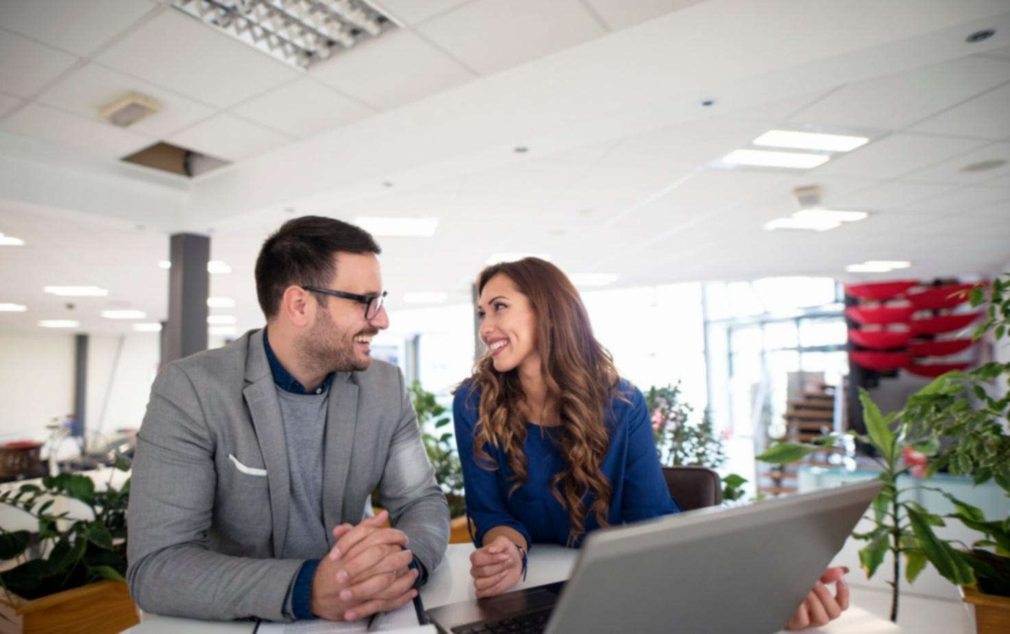 Sesión de planificación financiera empresarial
